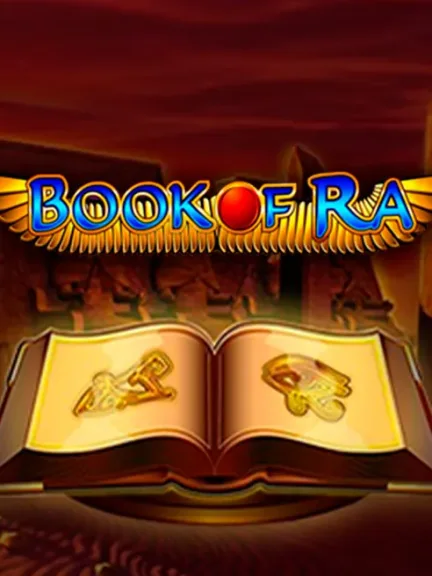 Book of Ra — слот у каталозі Topmatch: розгорнута стародавня книга з єгипетськими знаками