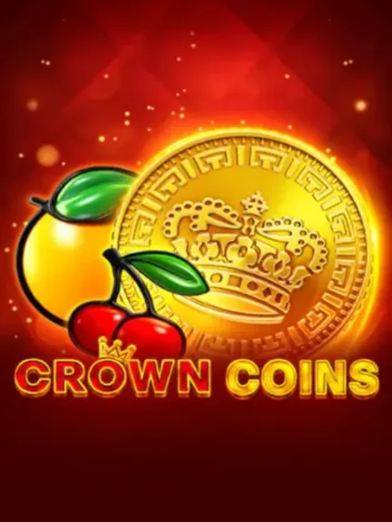 Crown Coins — слот у каталозі Topmatch: золота монета з короною поруч із вишнями