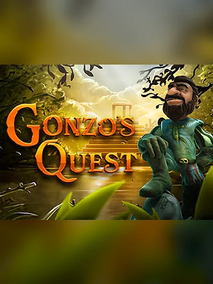 Gonzo's Quest — слот в каталоге Topmatch: конкистадор перед храмом в джунглях