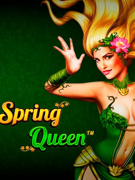 Spring Queen — слот у каталозі Topmatch: весняна королева з квіткою у волоссі