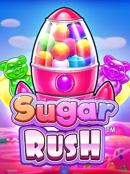 Sugar Rush — слот у каталозі Topmatch: рожевий автомат із жуйками та желейні ведмедики