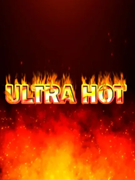 Ultra Hot — слот у каталозі Topmatch: напис у вогняних язиках полум'я